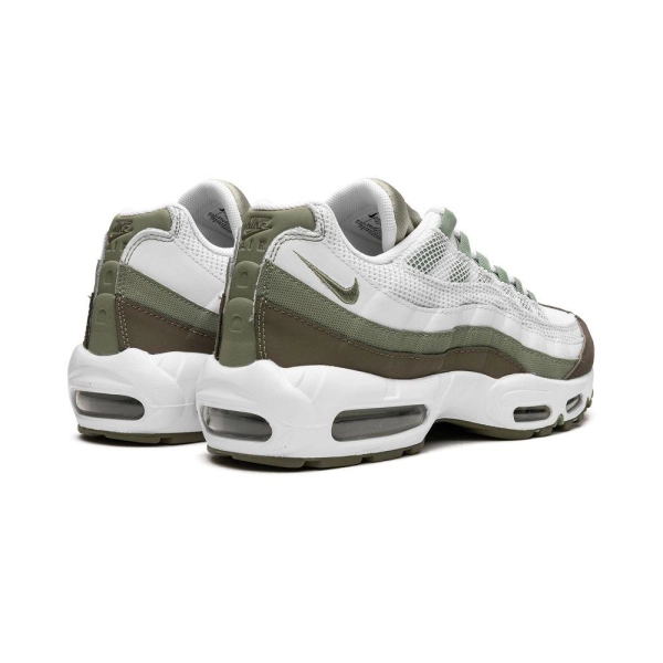 Nike Air Max 95 White Medium Olive Oil Green FD0780-100
