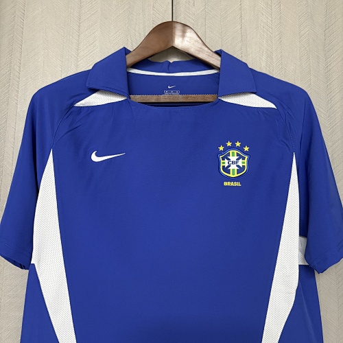 Retro Brazil 2002 Away Jersey