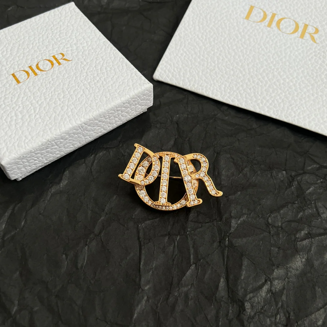 CD New Alphabet brooch