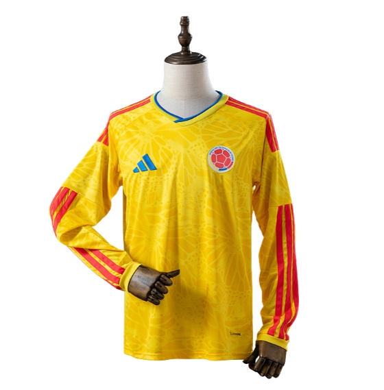 Colombia 2026 Home Long-Sleeve Jersey