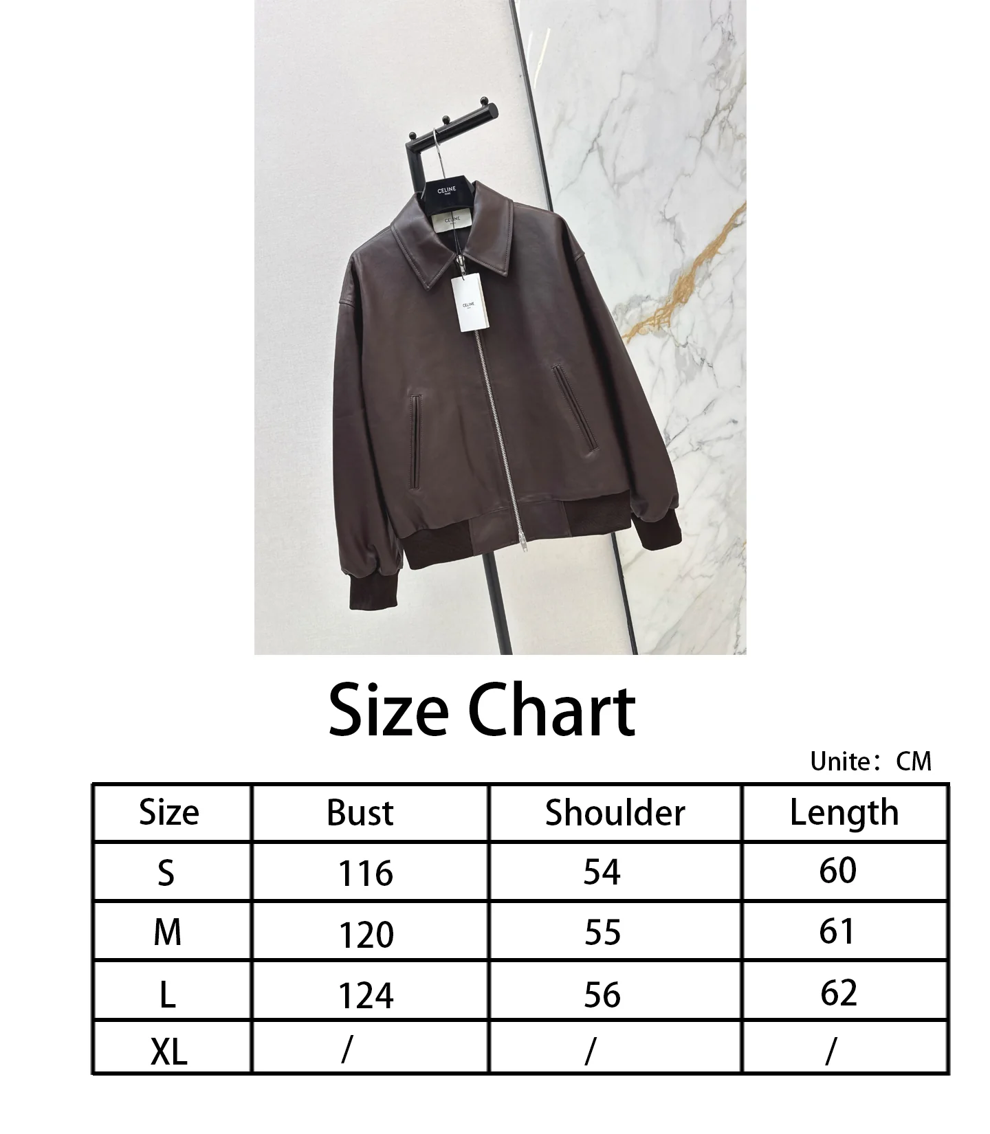 Celi NEW leather jacket