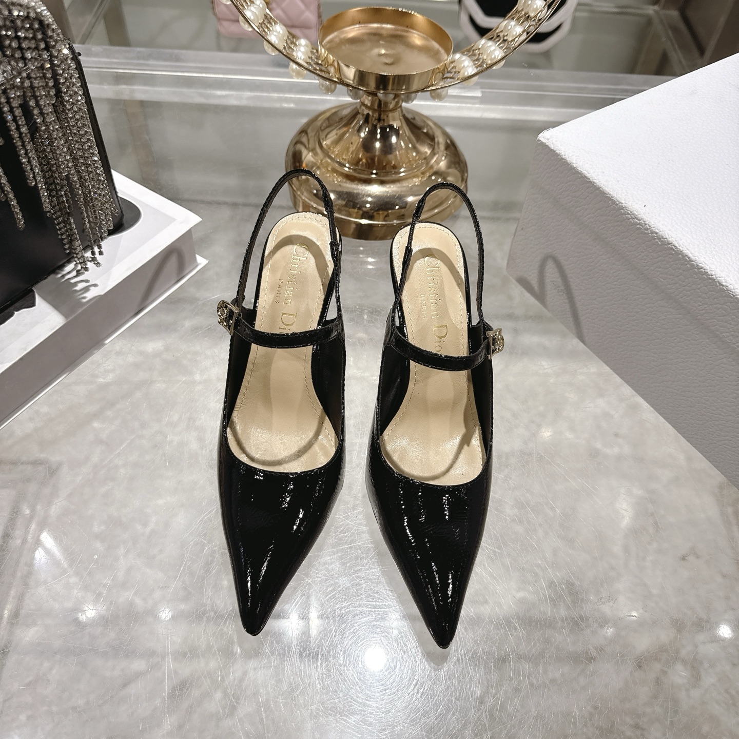 CD New Pointed Toe Mary Jane High Heels