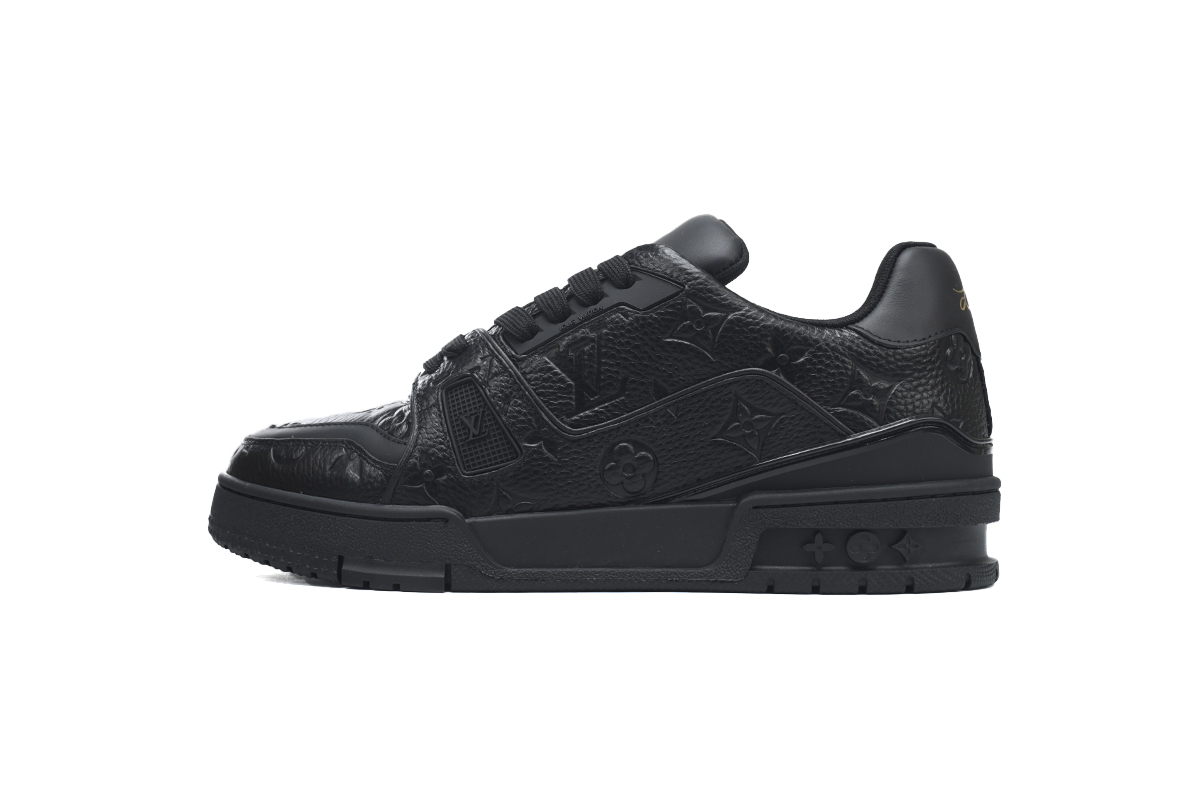 Pkkicks God Batch LOUIS VUITTON Trainer Black