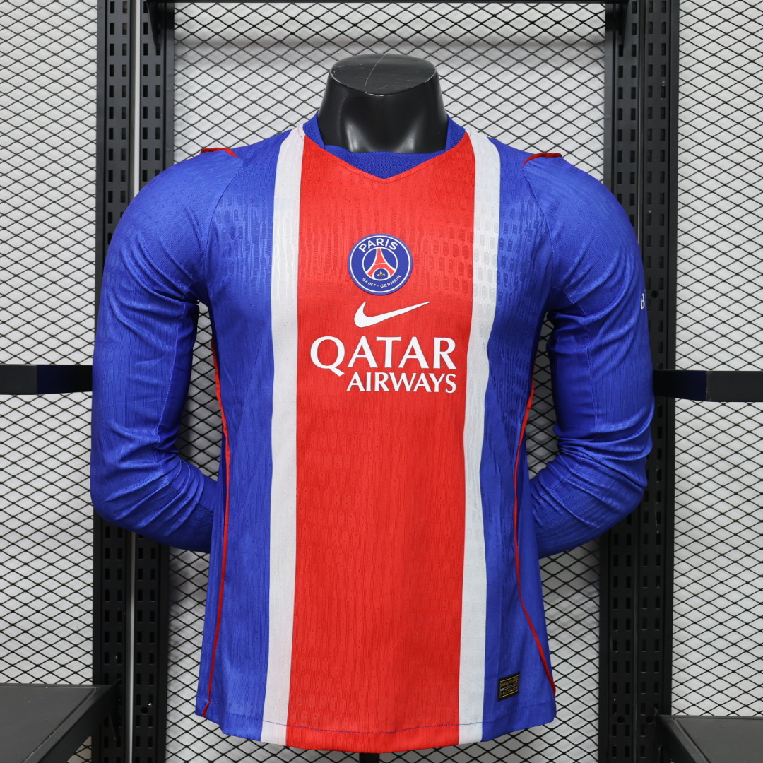 PSG Home Long Sleeves Jersey Player Version 26/27
