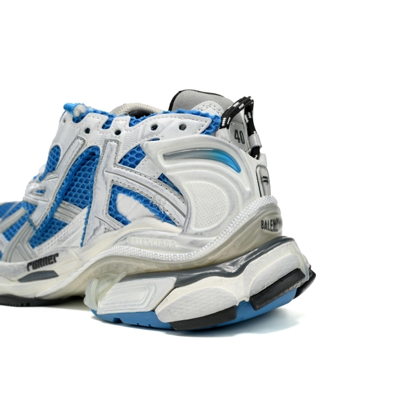 Balenciaga Runner White Blue