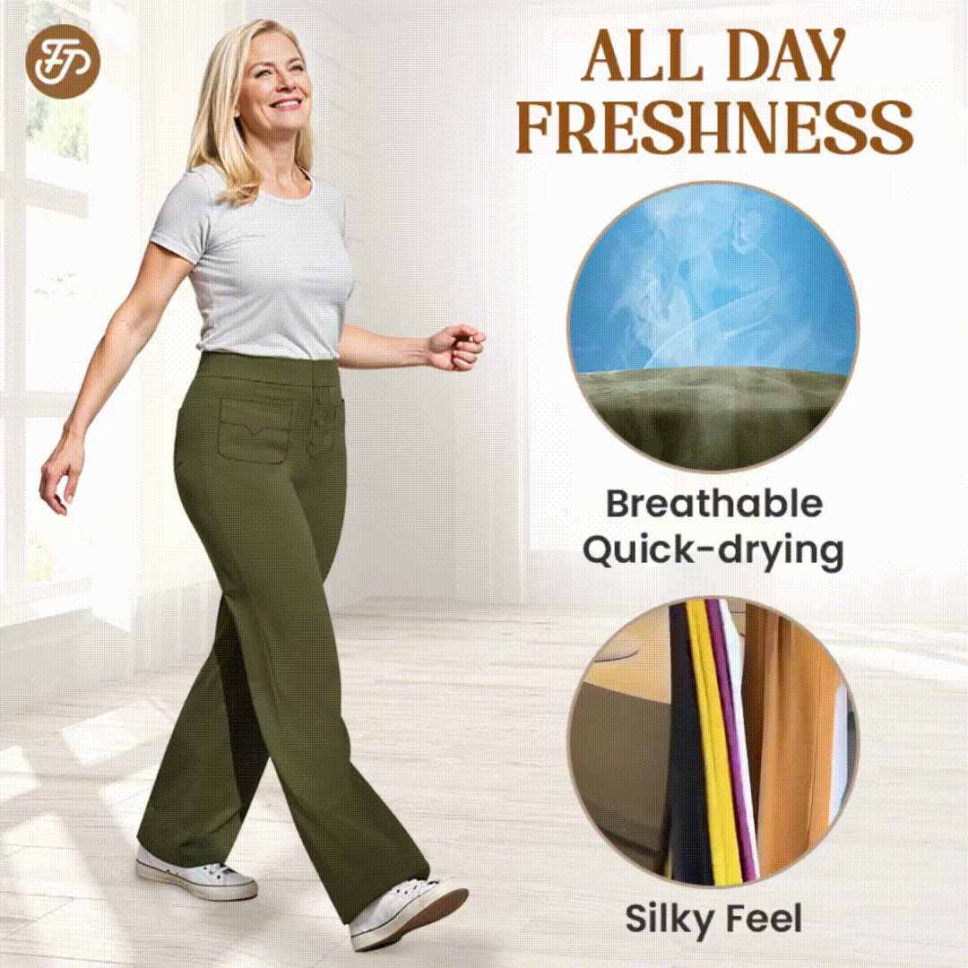 🔥Christmas Special Price £14.99!!💷Women's Casual High Waist Stretch Pants
