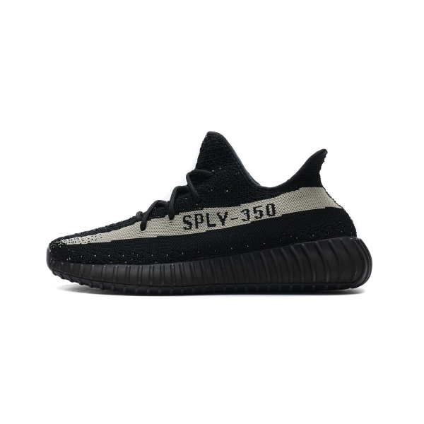 (OG)Adidas Fake Yeezy 350 V2 Core BlackWhite Real Boost BY1604