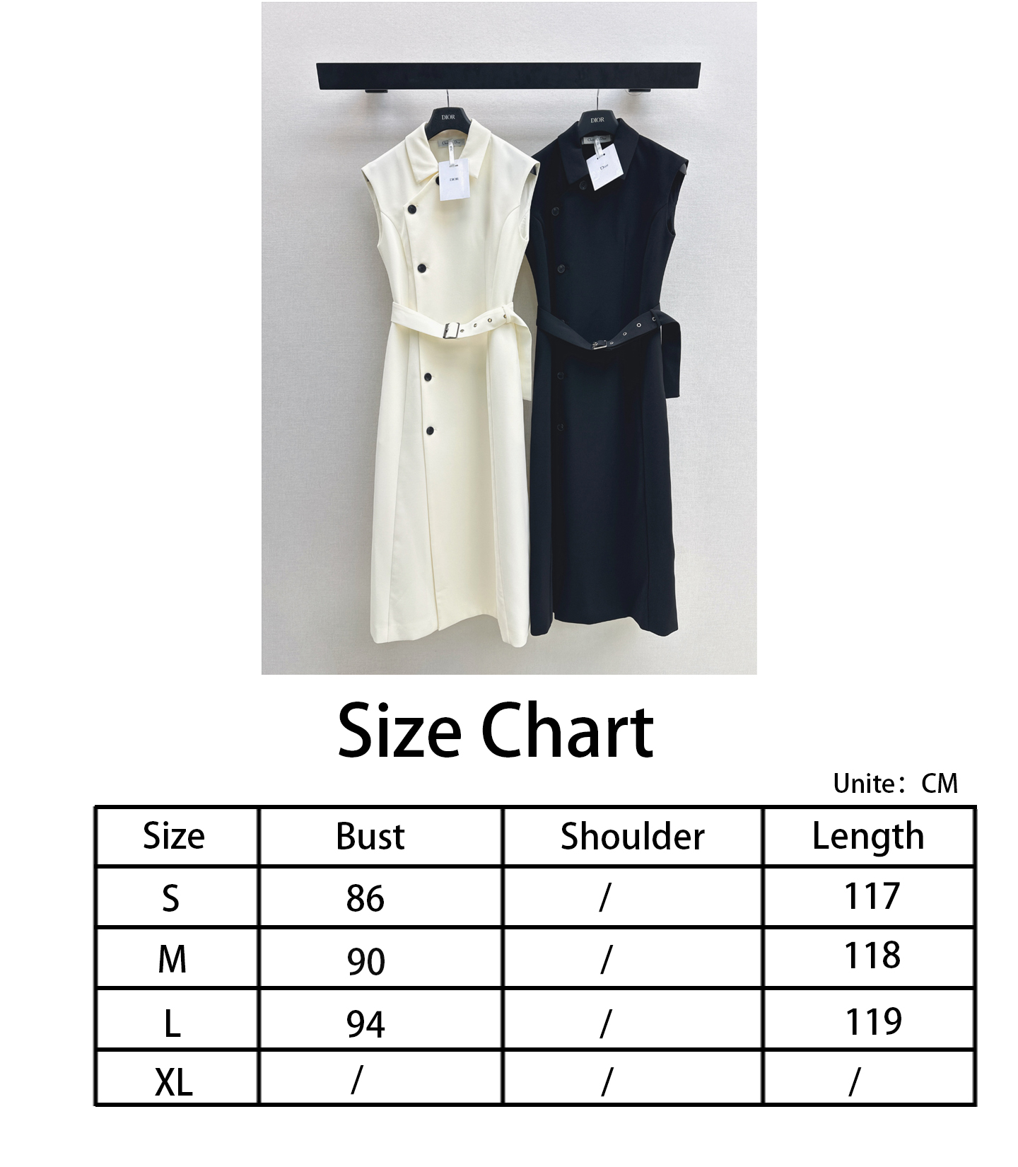 CD NEW sleeveless dress