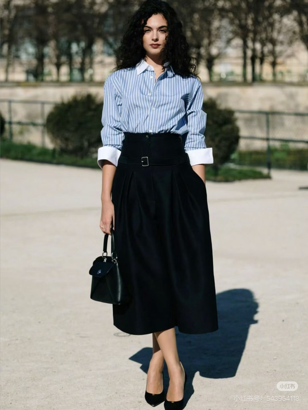 CD New cropped wode-leg pants