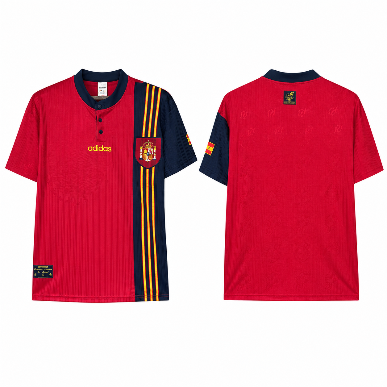 Retro 1996 Spain Home Jersey
