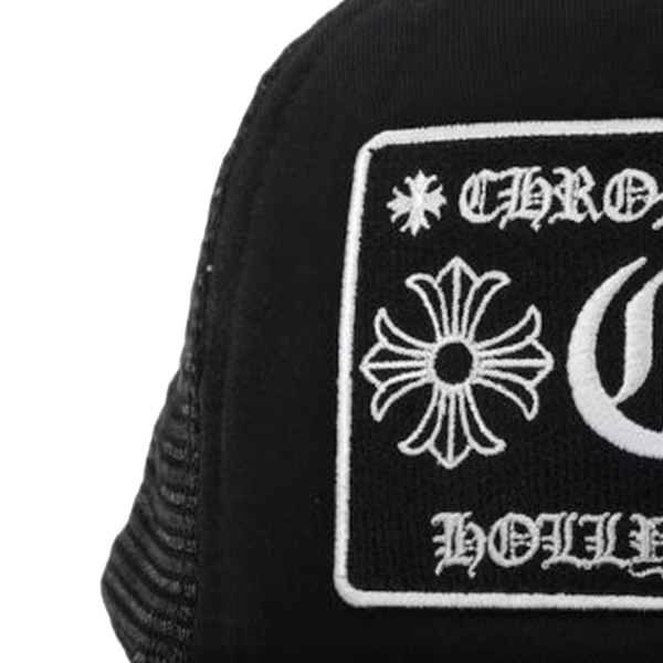Chrome Hearts CH Las Vegas Trucker Hat Black ch1254