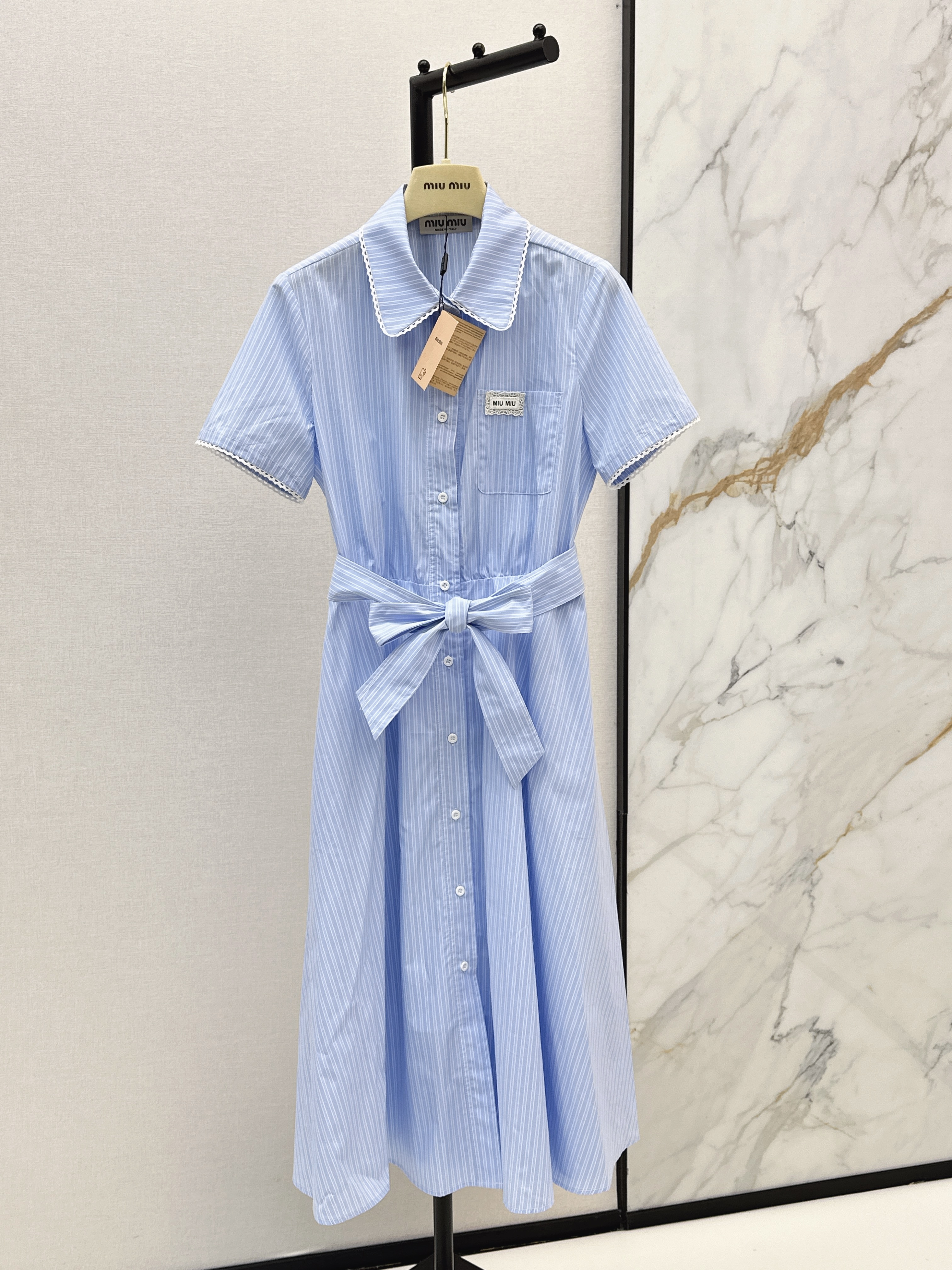 Miu New Striped dress