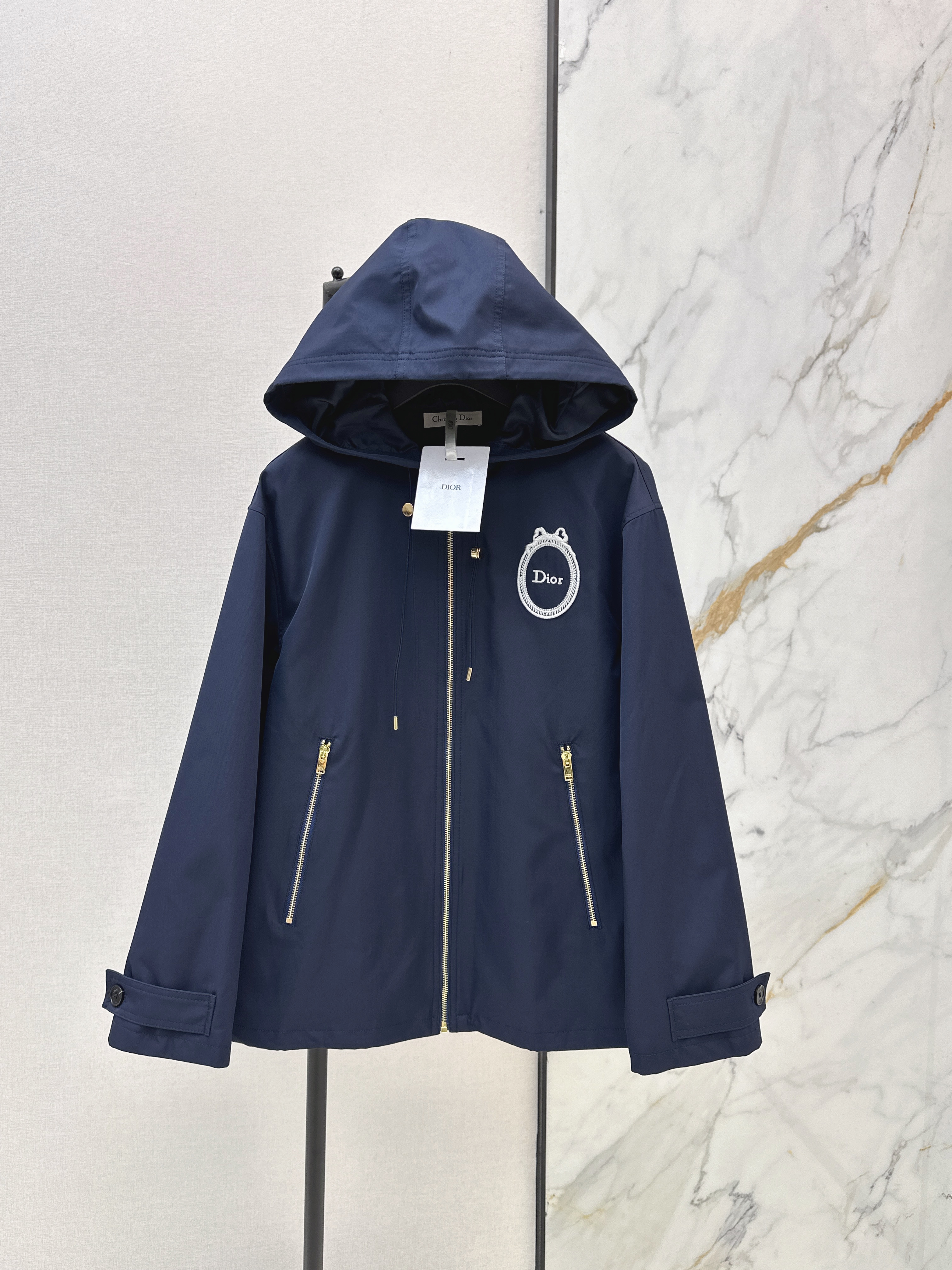 CD New  hooded trench coats