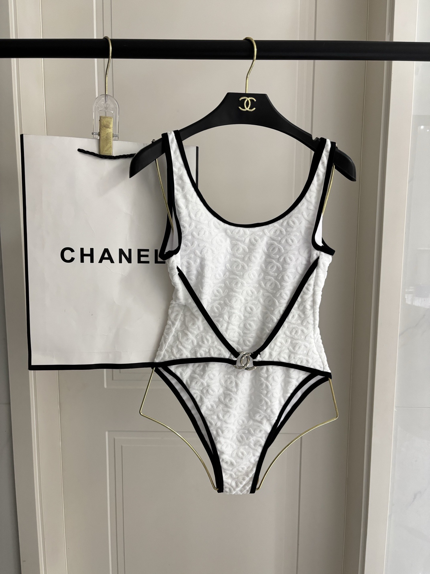 Chan New  swimsuit