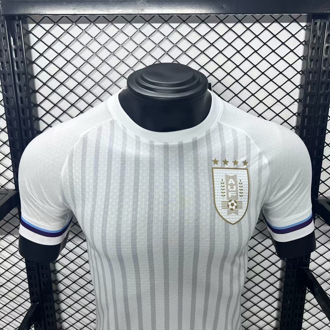 Uruguay 2024-25 Away Jersey Player Version