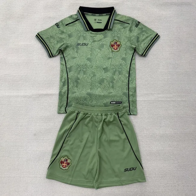 Kids Wolves Home Goalkeeper Suit 26/27
