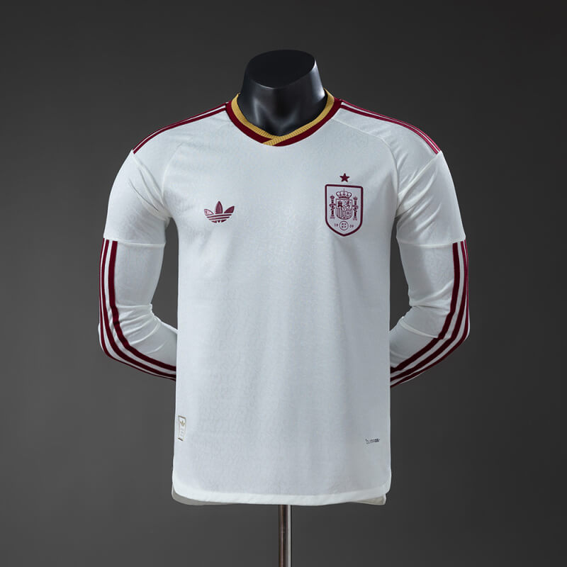 Spain 2026 Away Long Sleeve Authentic Jersey