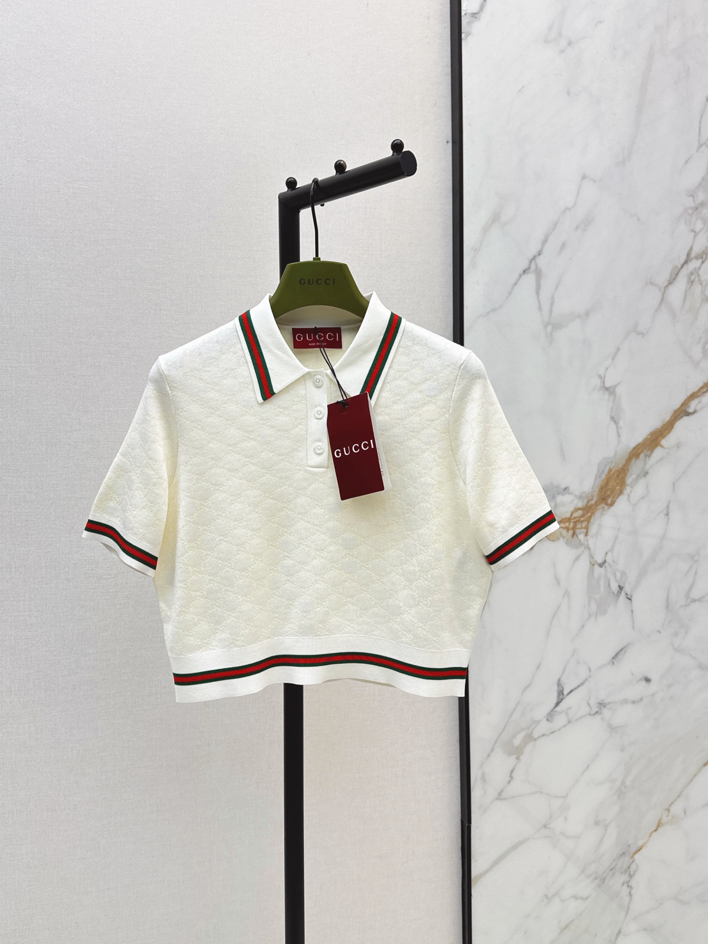 Guc New Jacquard polo knitwear
