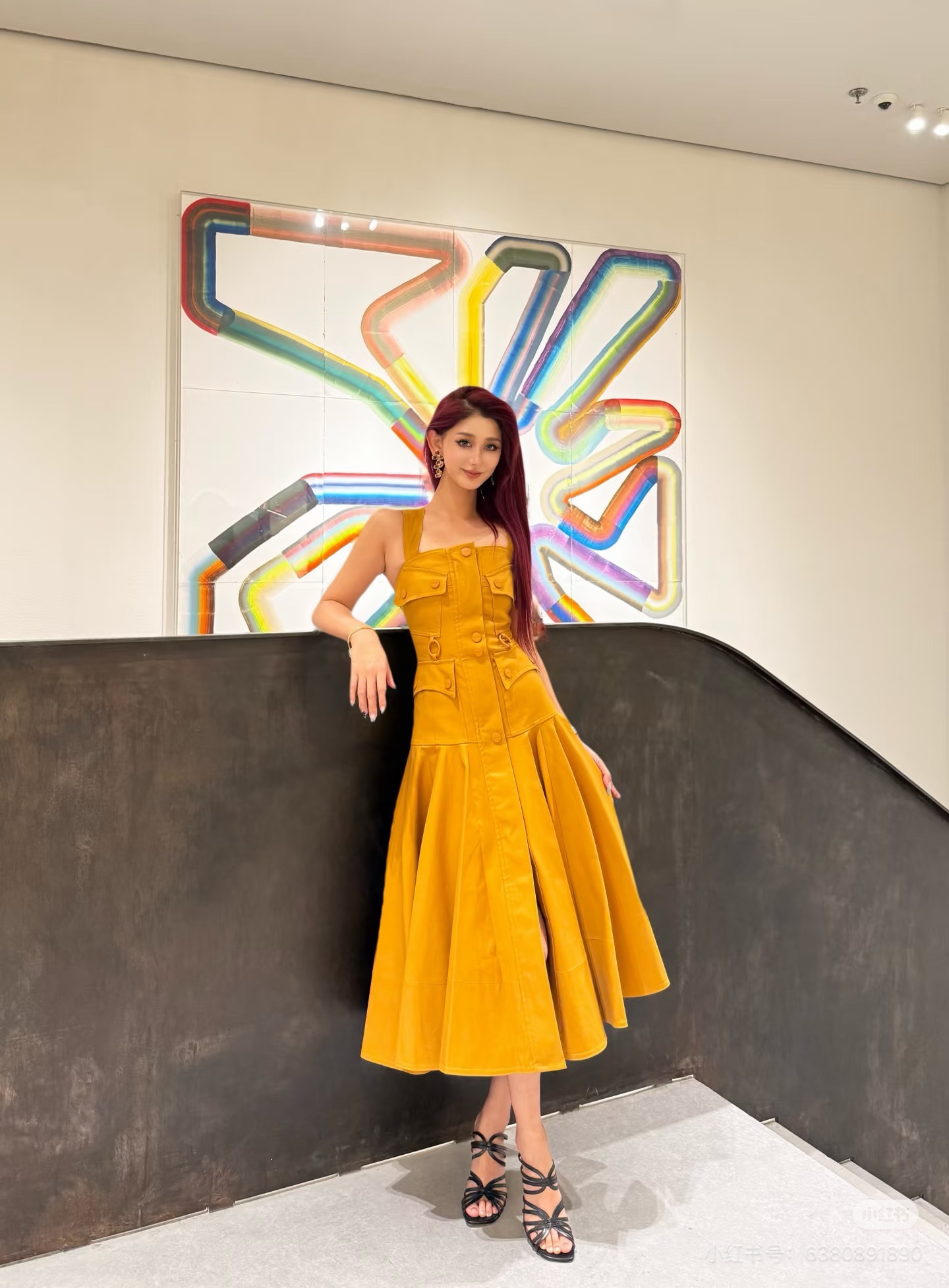 Zimm New Spaghetti strap dress