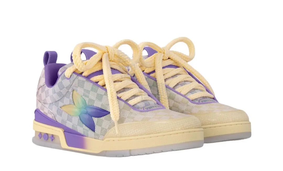 Pkkicks God Batch Louis Vuitton Skate Damier rainbows