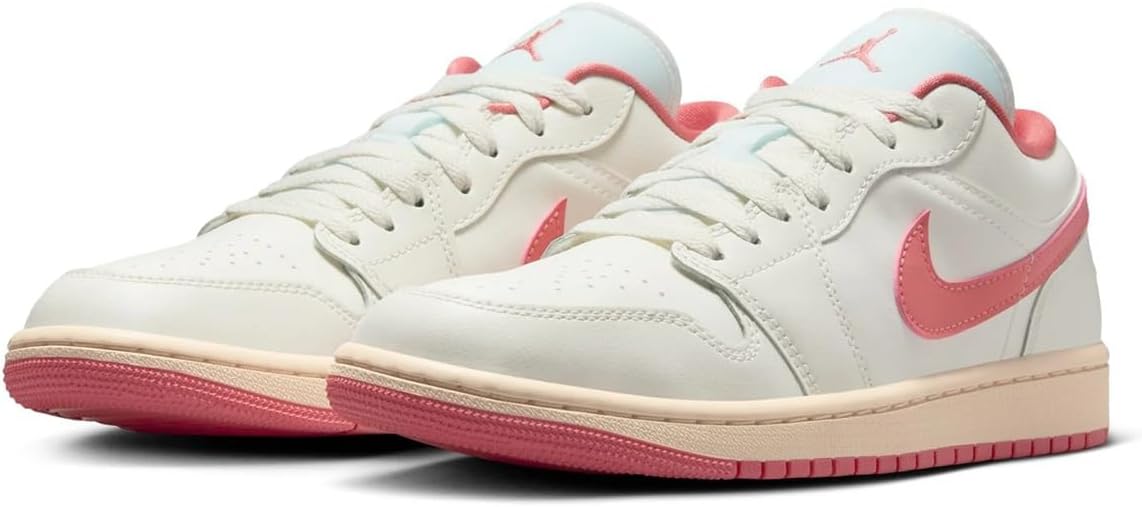 Air Jordan 1 Low - Women's Shoes (DC0774-109, Sail/Guayaba Ice/Pink Salt)