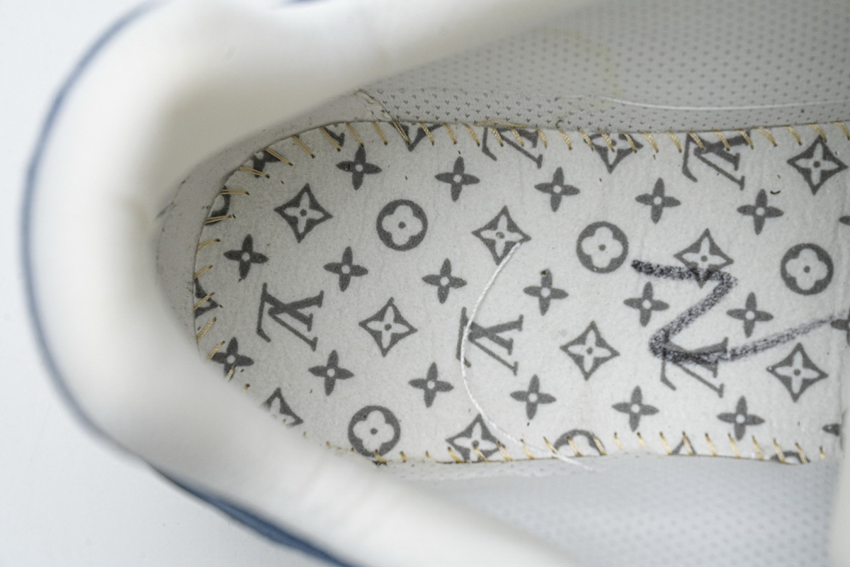 Pkkicks God Batch LOUIS VUITTON 20ss Trainer Blue Denim
