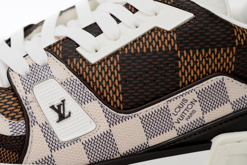 Pkkicks God Batch LOUIS VUITTON Trainer Brown 1AAST3