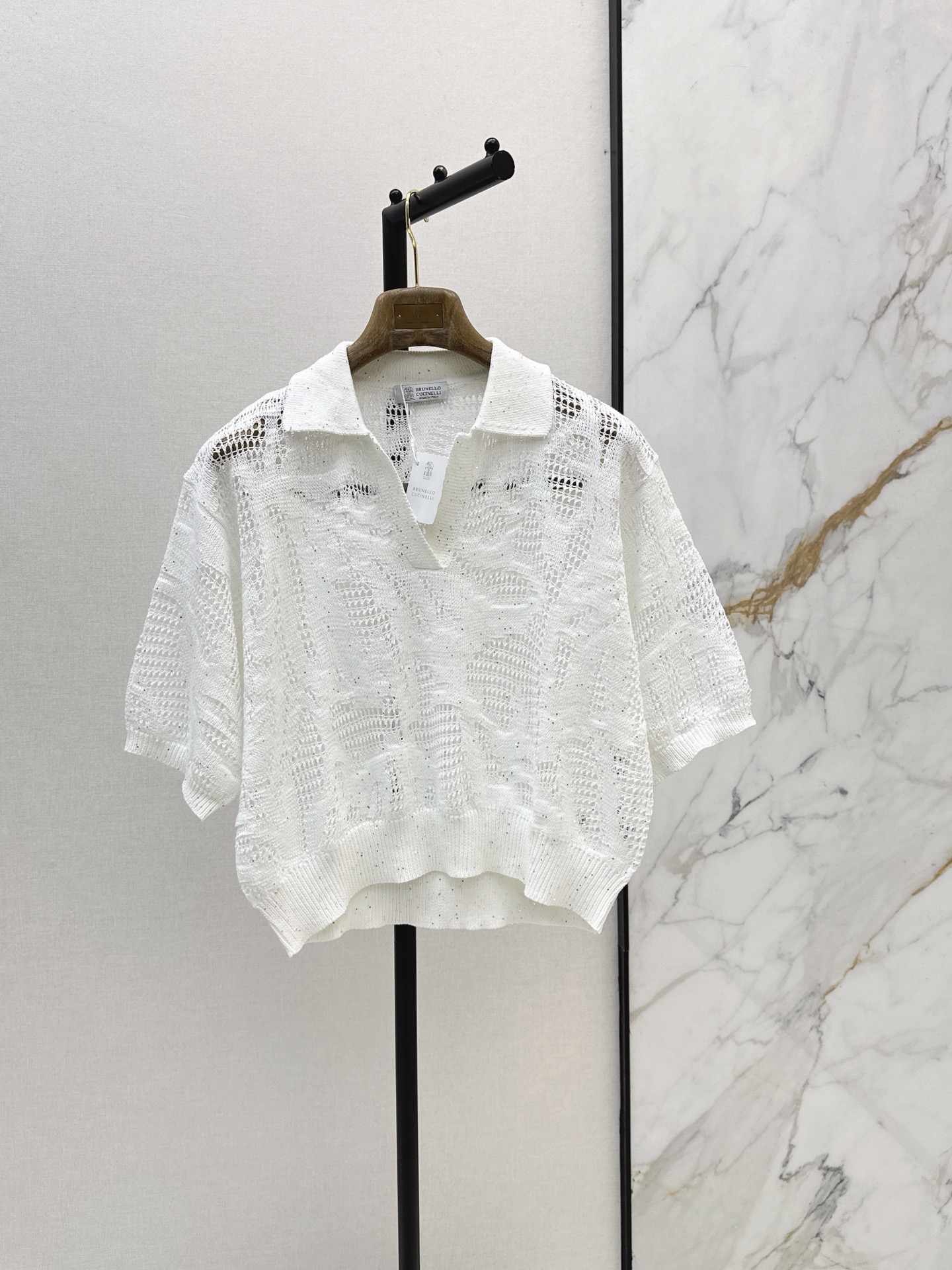Brun New Hollow crochet knitwear