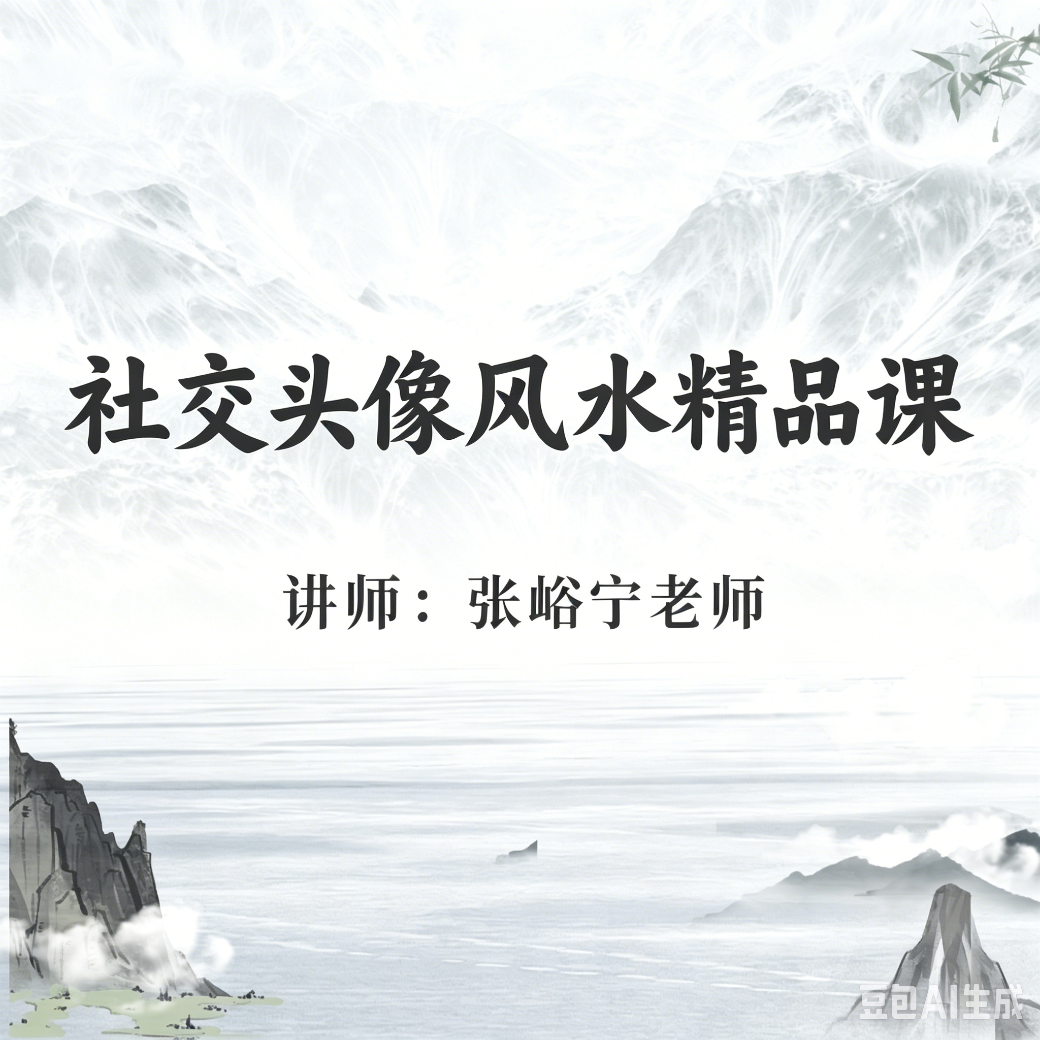 社交头像风水精品课