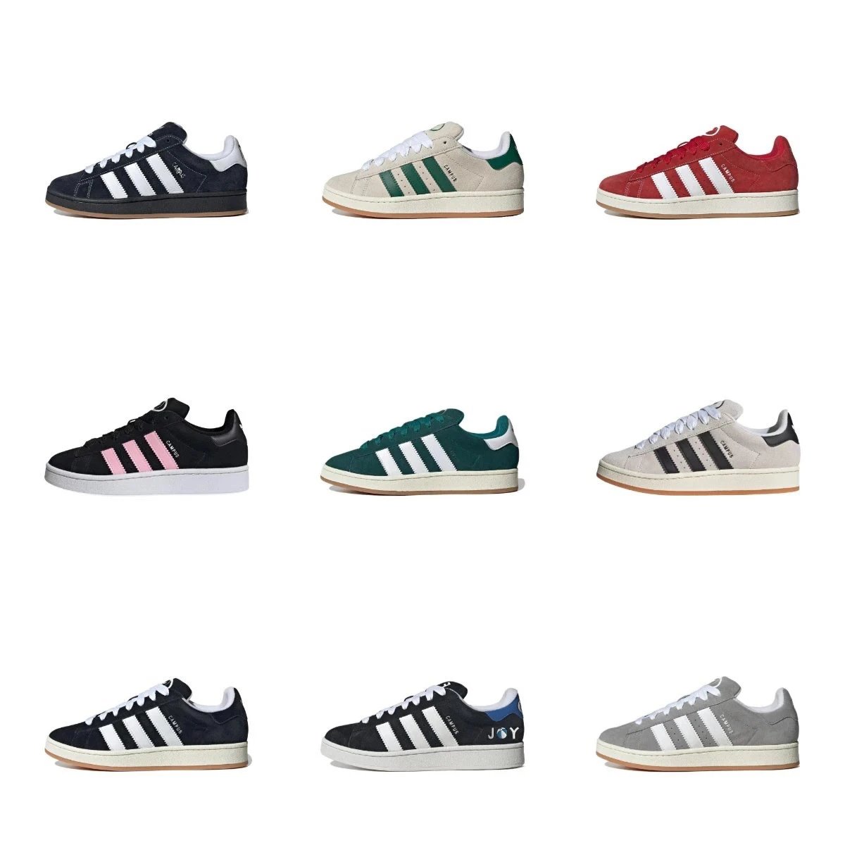 Assorted Color Adidas Campus 00s Sneaker Pack