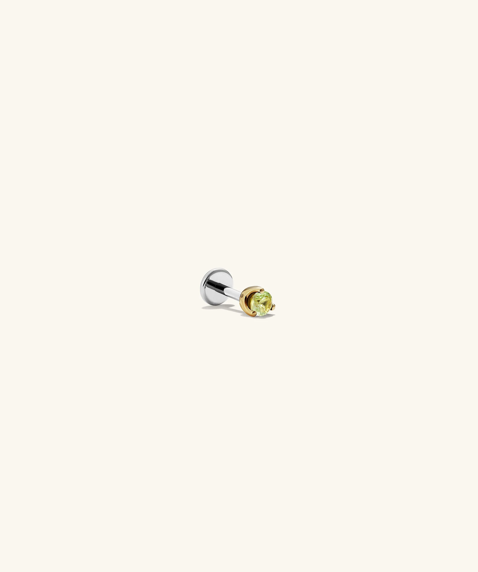 Piercing Studio - Single Gemstone Mini Flat Back Stud