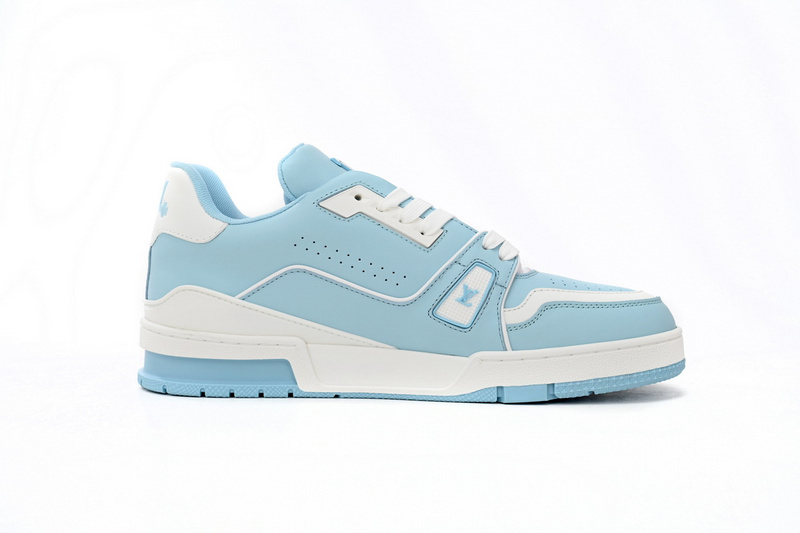 Pkkicks God Batch LOUIS VUITTON Trainer Baby Blue 1AAHSJ
