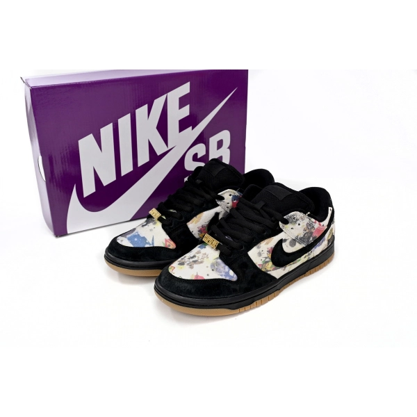 Supreme × Nike Dunk Low “Rammellzee” FD8778-001