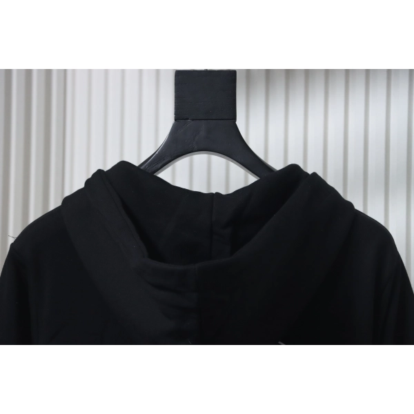 Chrome Hearts  Cuffs Sanskrit Printed Zipper Jacket Black