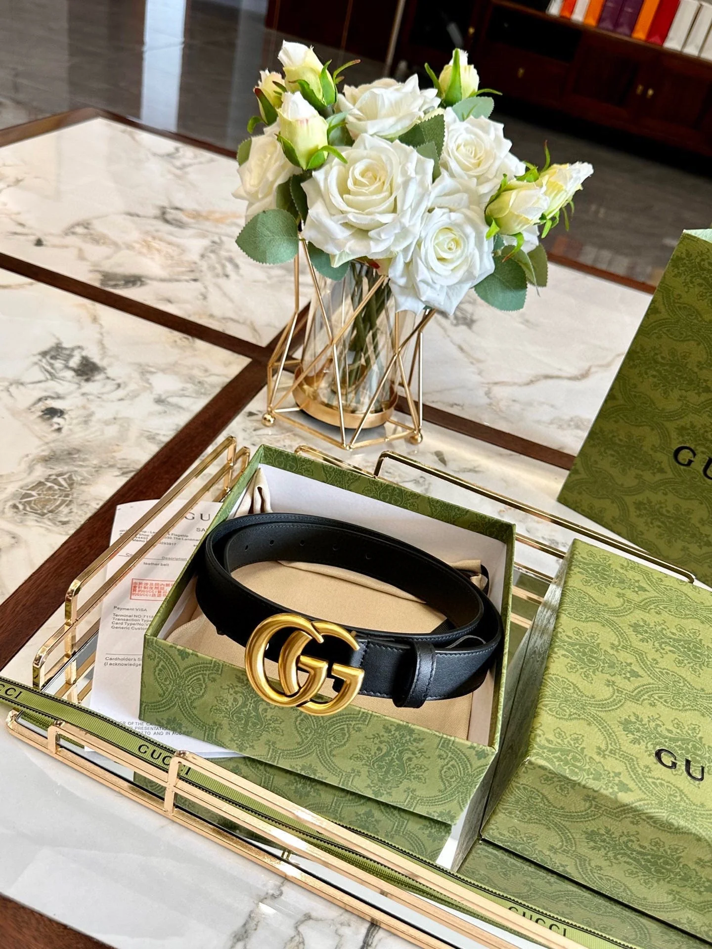 Guc New women's belt