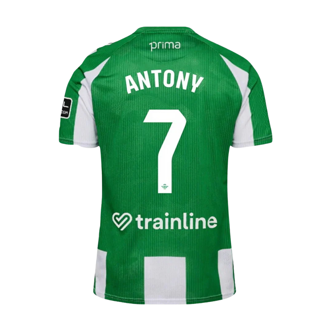 Antony #7 Real Betis Home Soccer Jersey 2025/26