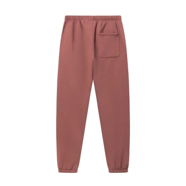 Fear of God Essentials Heavy Fleece Hoodie & Sweatpant Set Claret Red