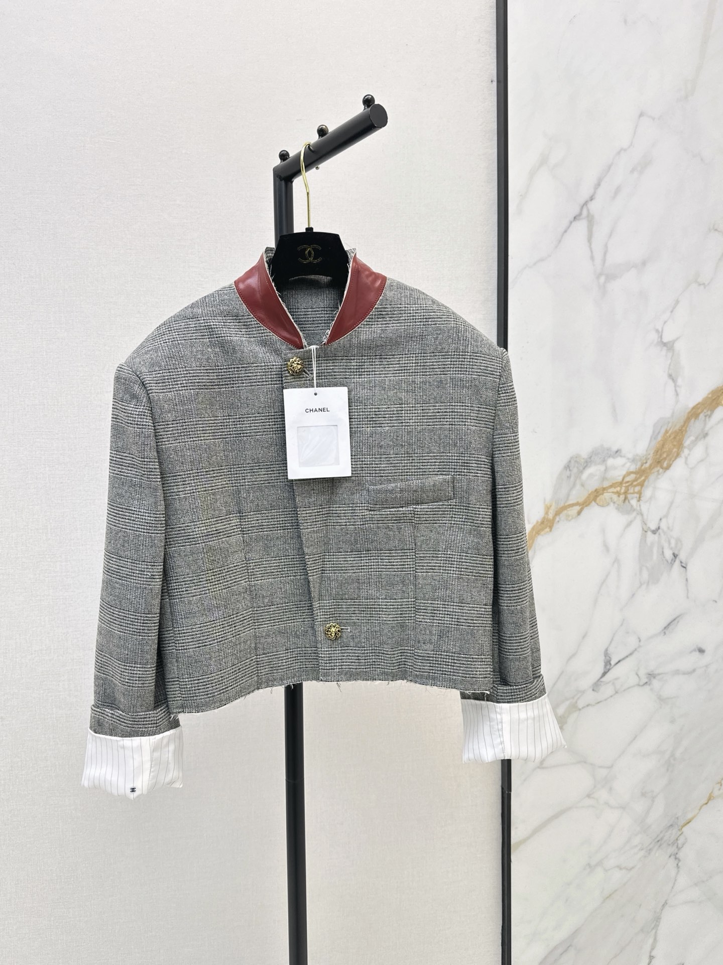 Chan New Retro Plaid Jacket