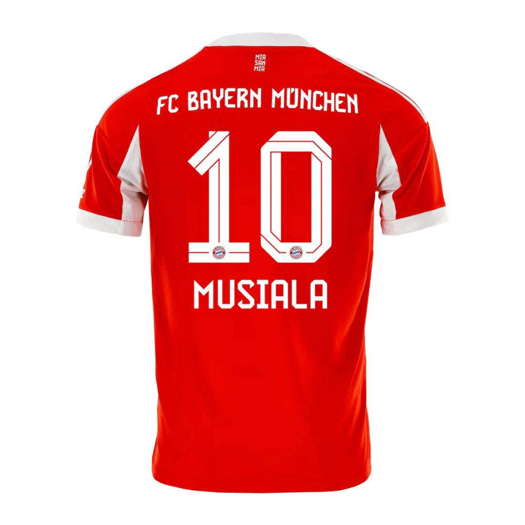 Musiala #10 Bayern Munich Home Soccer Jersey 2025/26