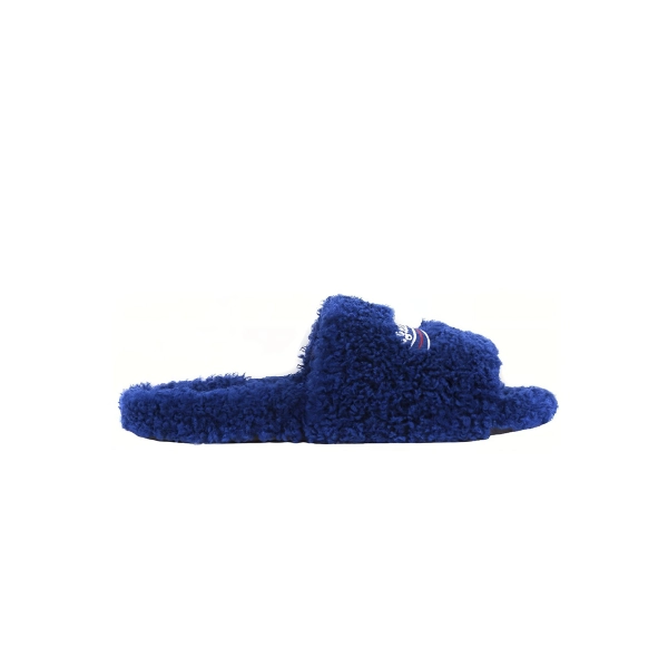 Balenciaga Furry Slide Blue 654747W2DO14096