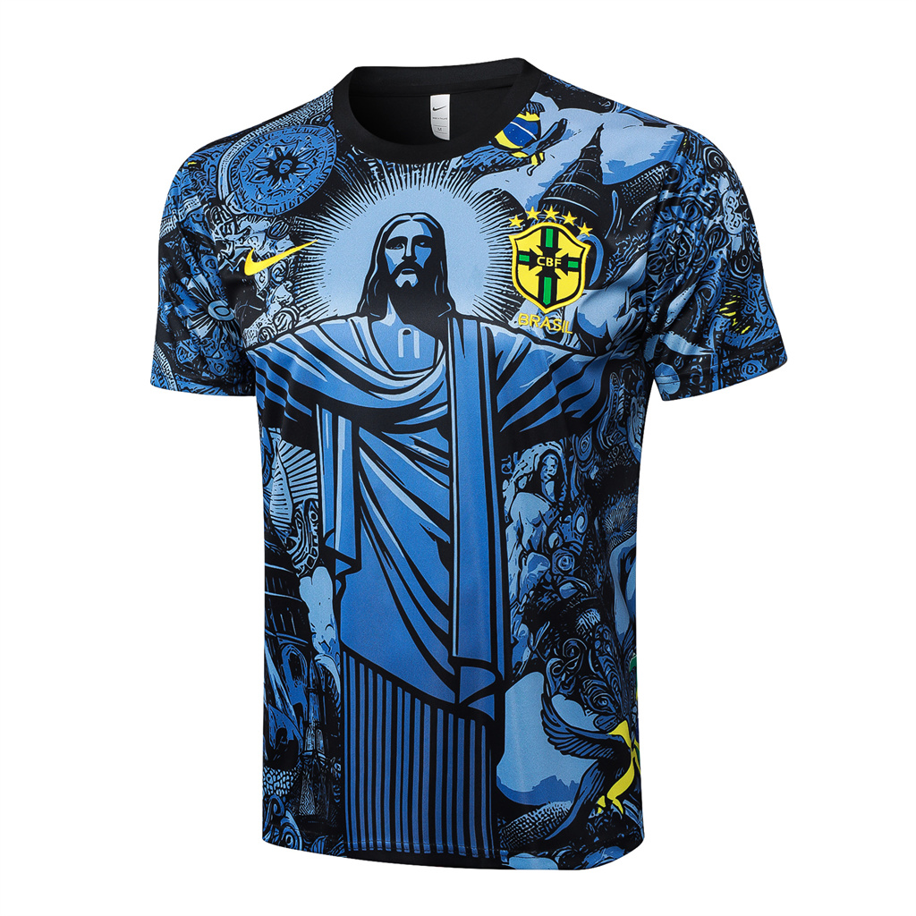 Brazil Training Short sleeve Jersey 24/25