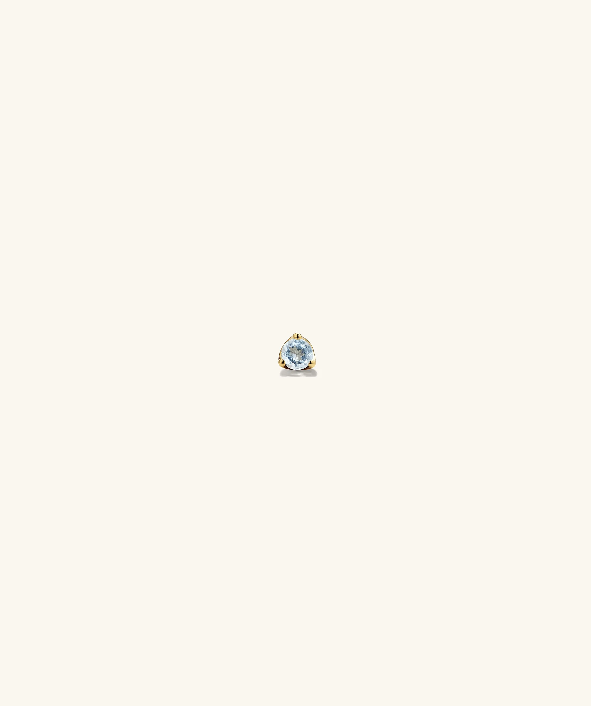 Piercing Studio - Single Gemstone Mini Flat Back Stud