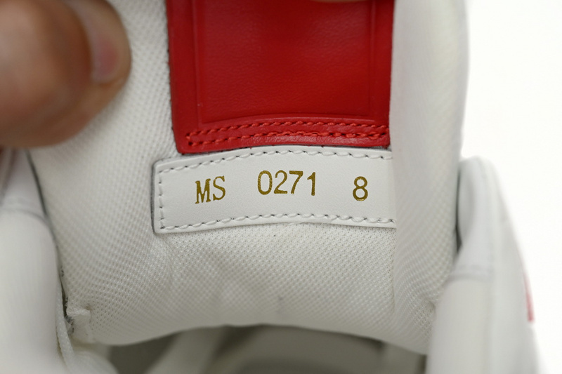 Pkkicks God Batch LOUIS VUITTON White Red 1AANFH