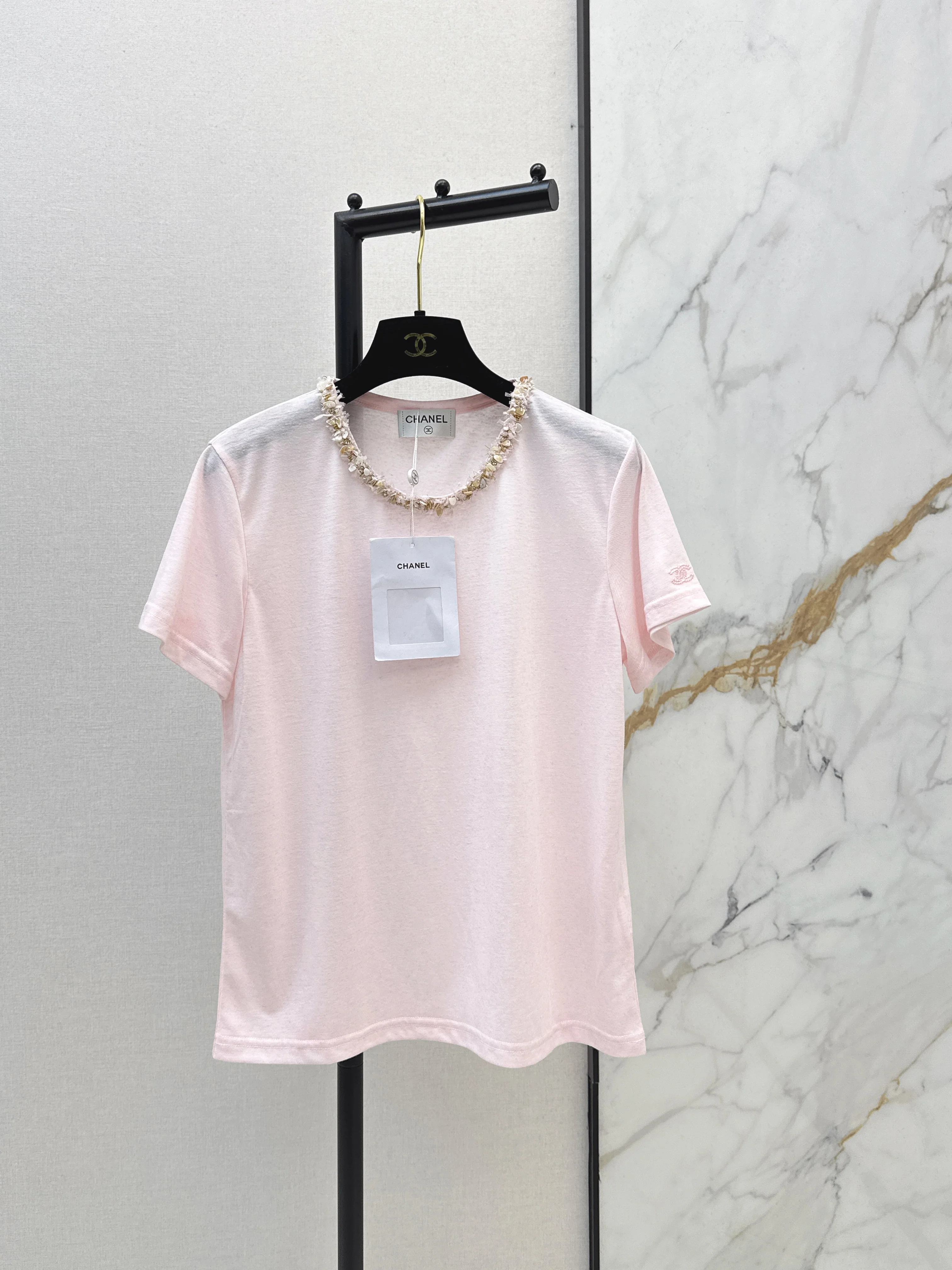 Chan NEW rhinestone t-shirts
