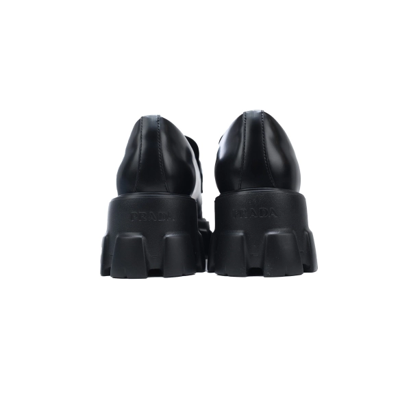 Prada Monolith Loafers Black