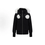 Moose Knuckles Jacket White Fur（NFC) M32LB002S1001