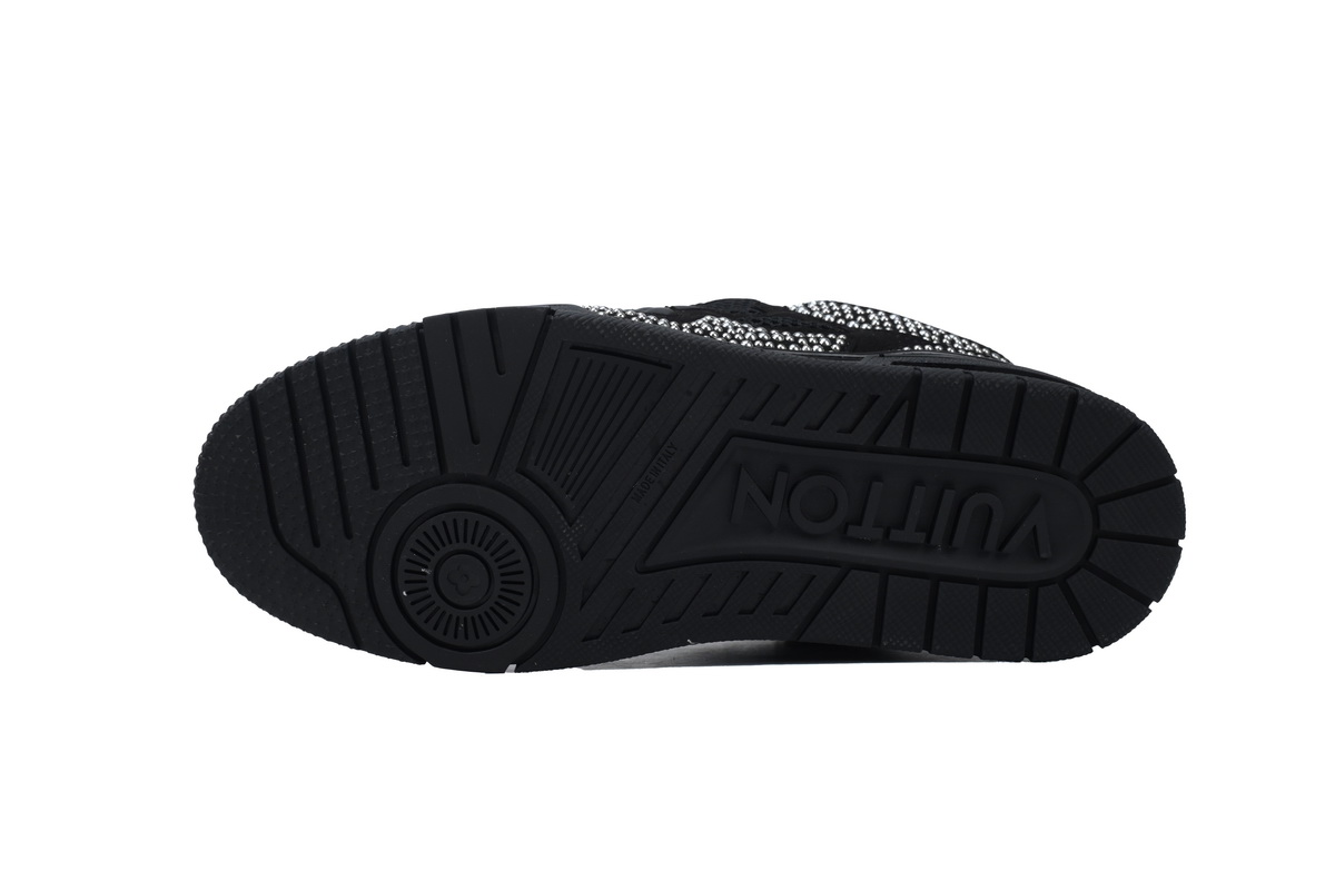 Pkkicks God Batch Louis Vuitton Skate Trainer Black Swarovski Monogran 1ABMHV