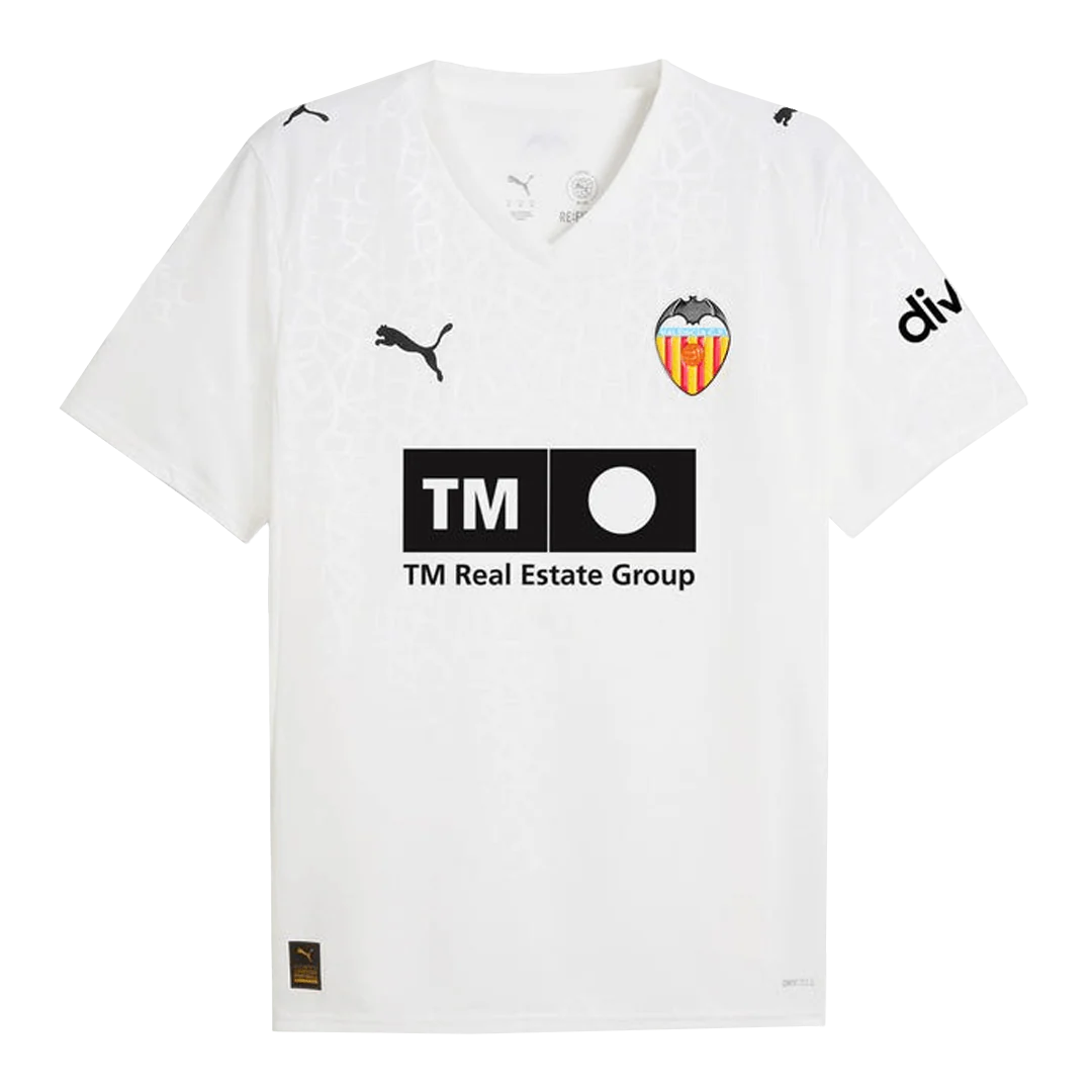 Valencia Home Soccer Jersey 2025/26