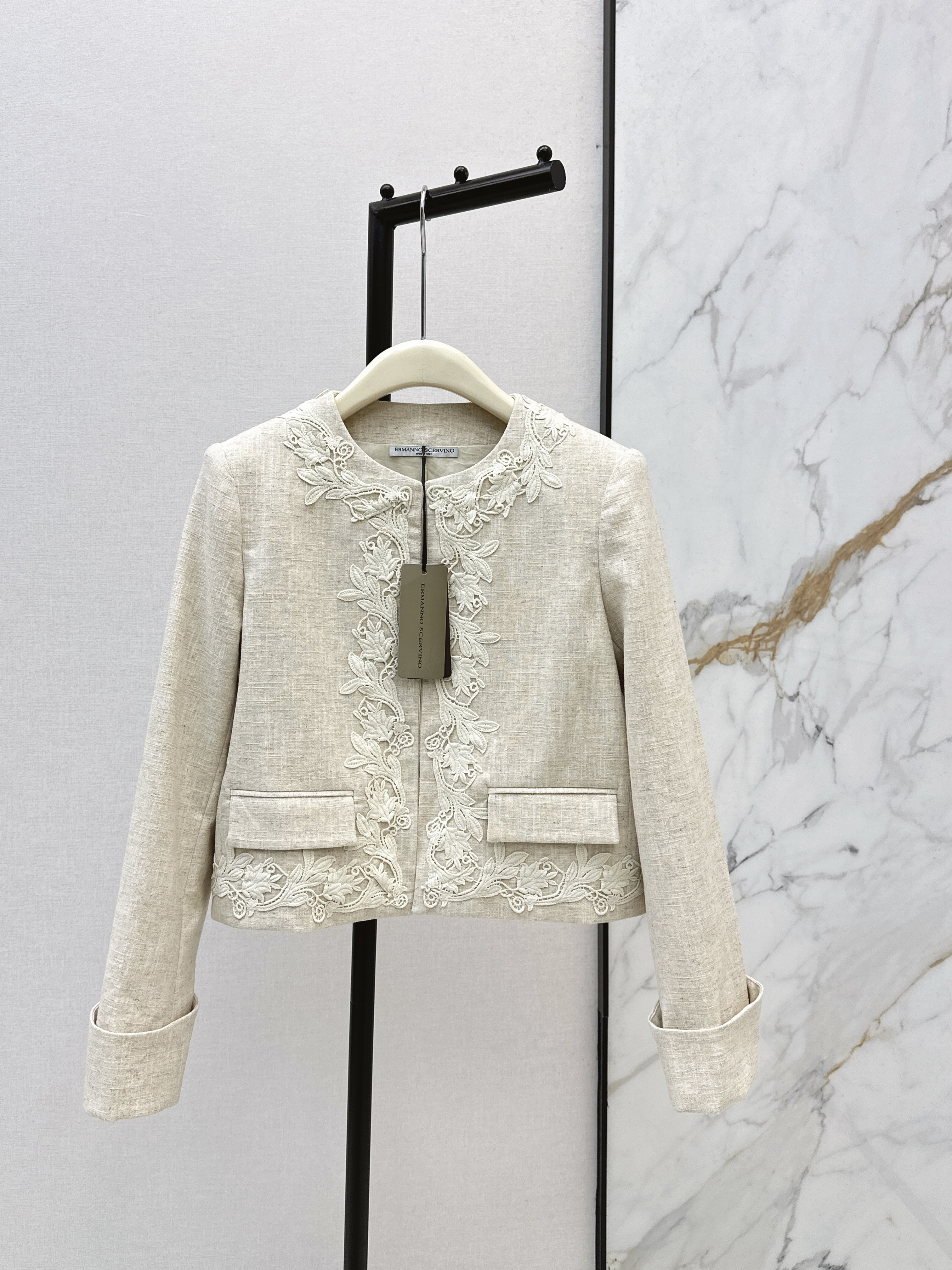 ES New lace contract jacket