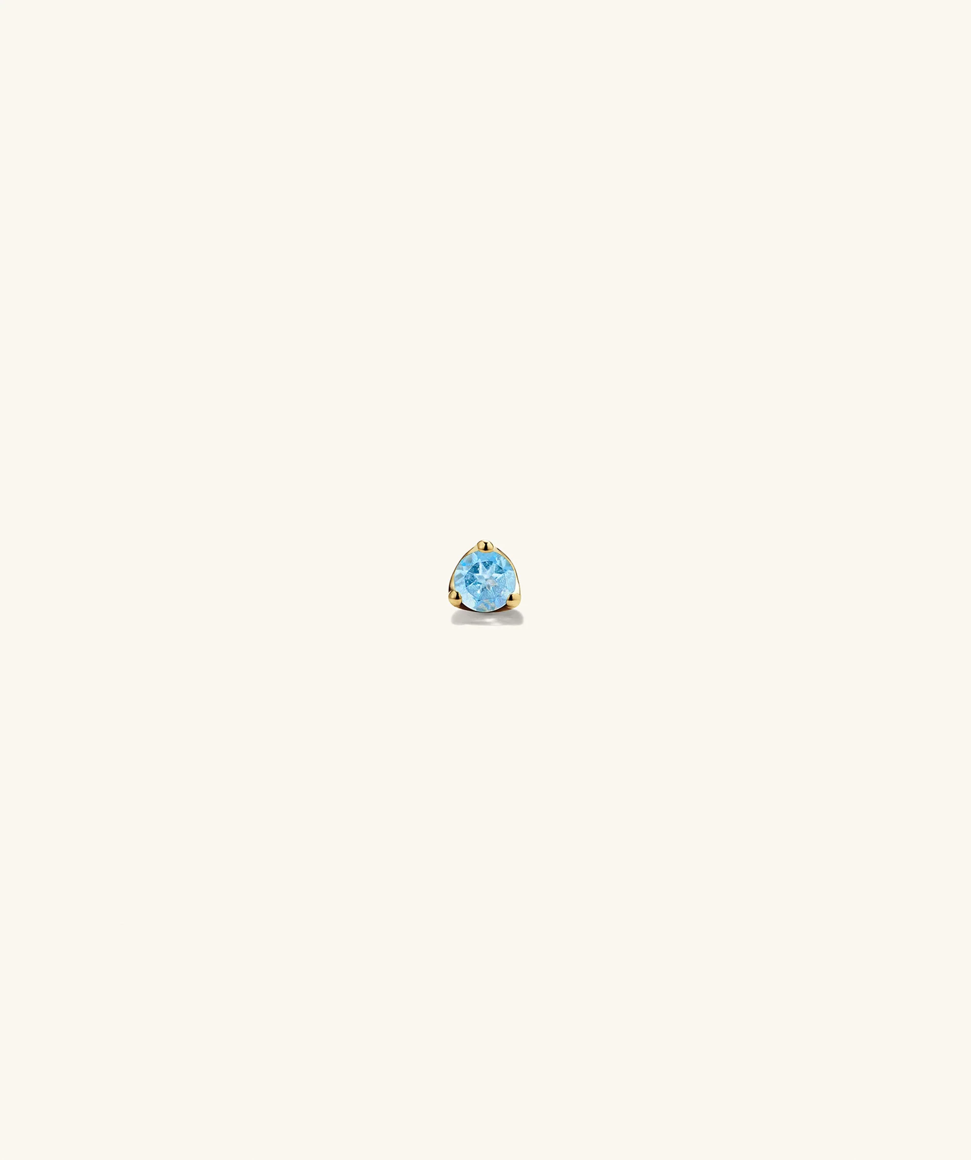 Piercing Studio - Single Gemstone Mini Flat Back Stud